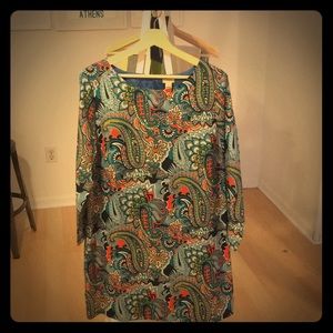 Pucci-inspired paisley shift